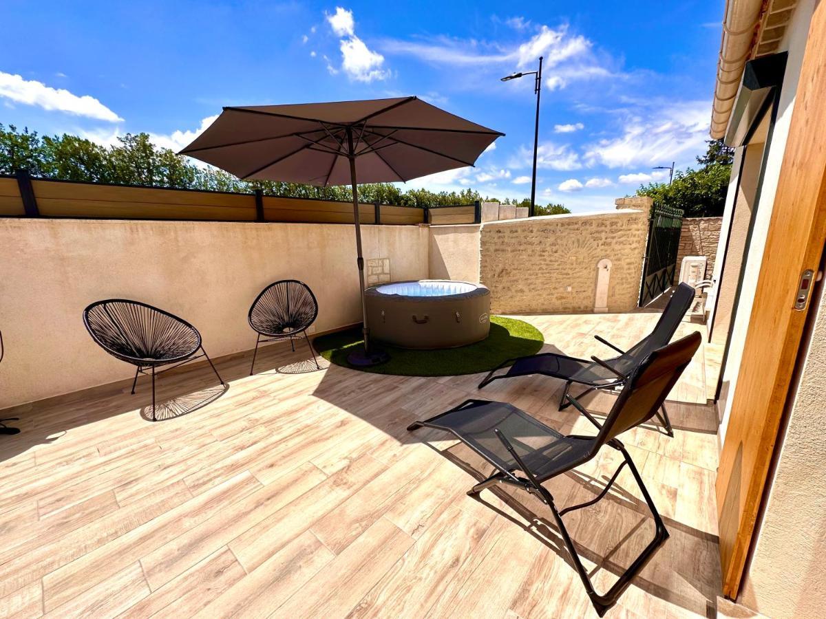 Maison De Charme Avec Jacuzzi Molleges ภายนอก รูปภาพ